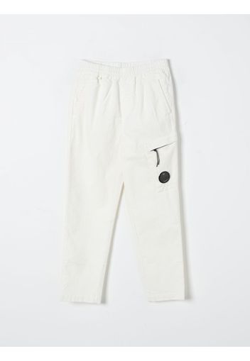 Pants C.P. COMPANY Kids color White