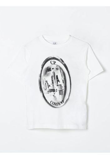 T-Shirt C.P. COMPANY Kids color White