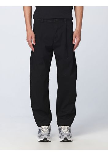 Diesel pants in stretch cotton gabardine