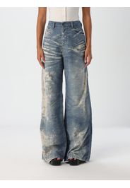 Jeans DIESEL Woman color Gnawed Blue