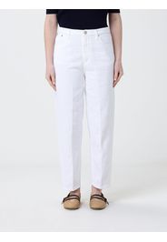 Pants DONDUP Woman color White
