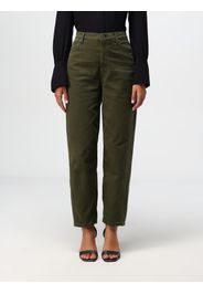 Pants DONDUP Woman color Green