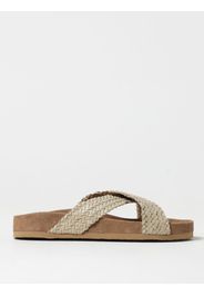 Flat Sandals DRAGON DIFFUSION Woman color White