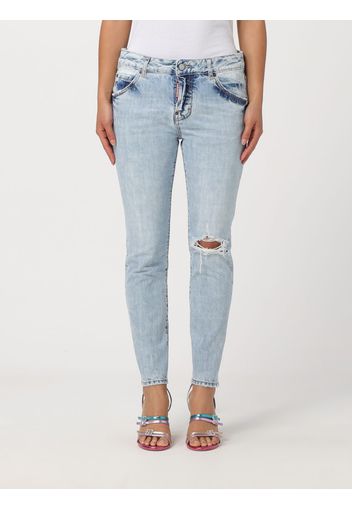 Jeans DSQUARED2 Woman color Denim