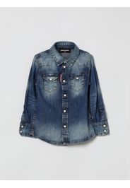 Shirt DSQUARED2 Kids color Denim