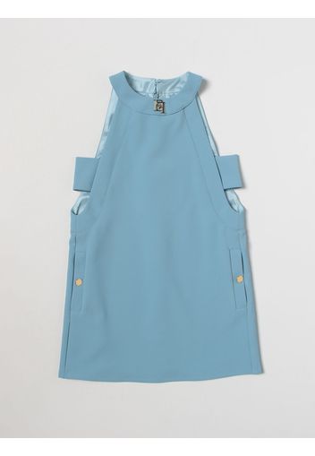 Dress ELISABETTA FRANCHI LA MIA BAMBINA Kids color Blue