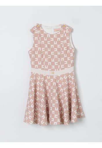 Dress ELISABETTA FRANCHI LA MIA BAMBINA Kids color Pink