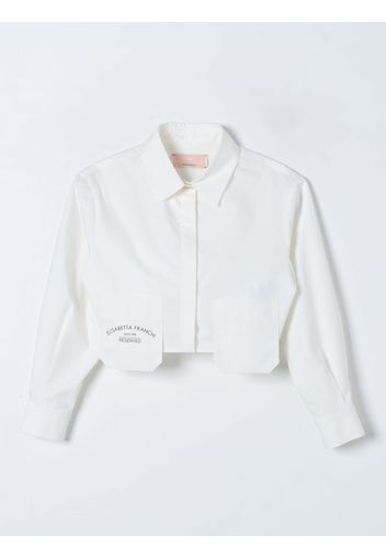 Shirt ELISABETTA FRANCHI LA MIA BAMBINA Kids color Ivory