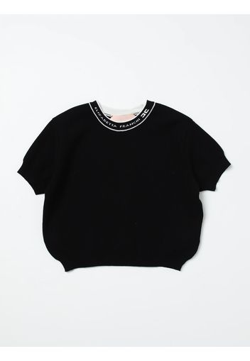 Sweater ELISABETTA FRANCHI LA MIA BAMBINA Kids color Black