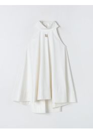 Dress ELISABETTA FRANCHI LA MIA BAMBINA Kids color Yellow Cream