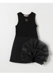 Dress ELISABETTA FRANCHI LA MIA BAMBINA Kids color Black