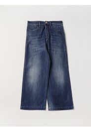 Pants ELISABETTA FRANCHI LA MIA BAMBINA Kids color Denim