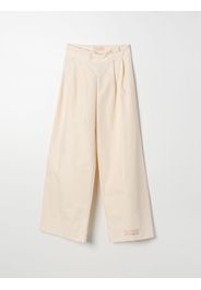 Pants ELISABETTA FRANCHI LA MIA BAMBINA Kids color Beige