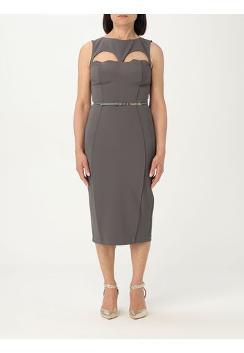 Dress ELISABETTA FRANCHI Woman color Nude