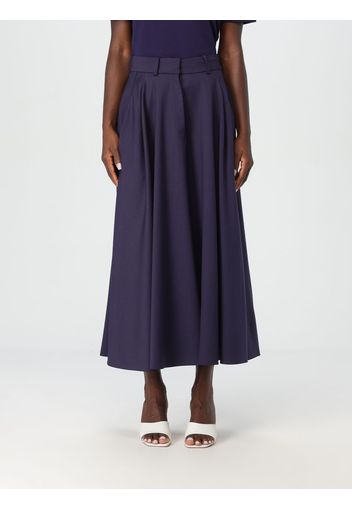 Skirt ELISABETTA FRANCHI Woman color Navy