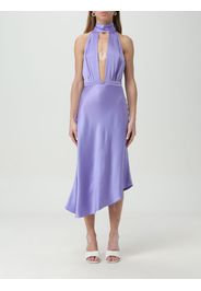 Dress ELISABETTA FRANCHI Woman color Violet