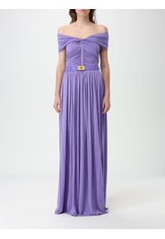 Dress ELISABETTA FRANCHI Woman color Violet