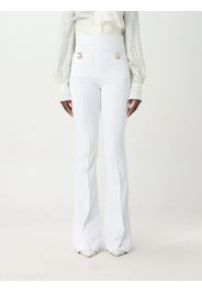 Pants ELISABETTA FRANCHI Woman color Ivory