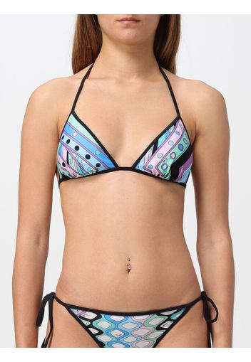 Swimsuit EMILIO PUCCI Woman color Gnawed Blue