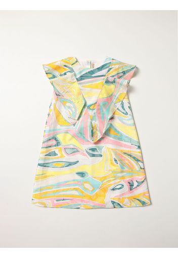 Emilio Pucci cotton blend dress with abstract pattern