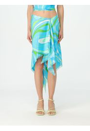 Skirt EMILIO PUCCI Woman color Turquoise