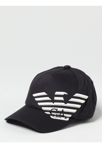 Hat EMPORIO ARMANI Men color Navy