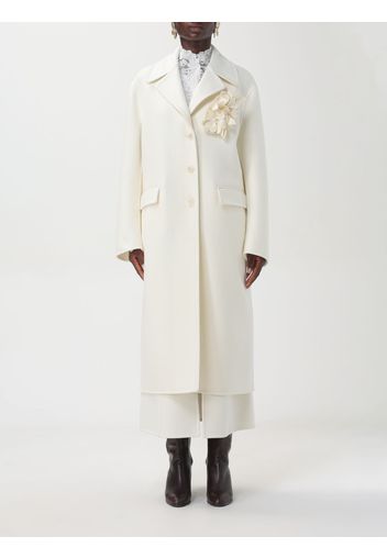 Coat ERMANNO SCERVINO Woman color White