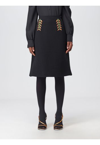 Etro skirt in wool blend with embroidery