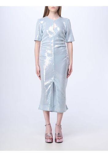 Ganni dress in synthetic fabric with sequins