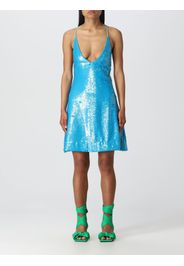 Ganni dress in fabric with sequins