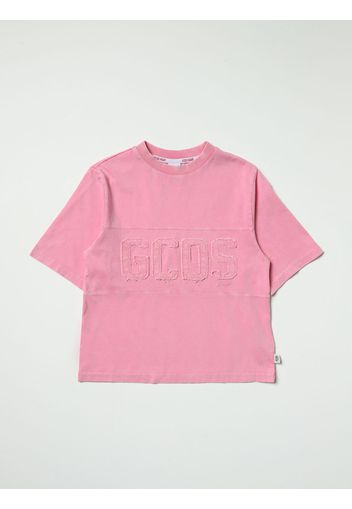 T-Shirt GCDS Kids color Wine