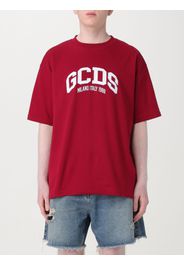 T-Shirt GCDS Men color Burgundy