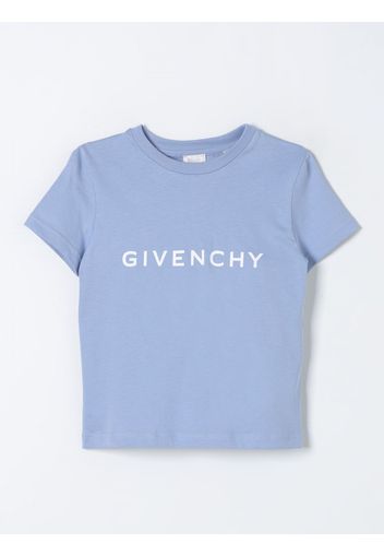 T-Shirt GIVENCHY Kids color Gnawed Blue