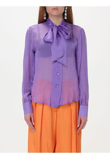 Shirt HEBE STUDIO Woman color Violet