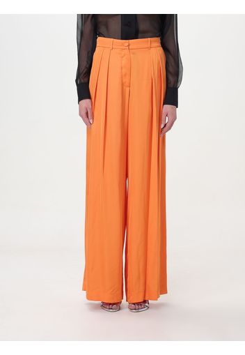 Pants HEBE STUDIO Woman color Orange