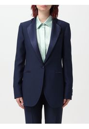 Blazer HEBE STUDIO Woman color Navy