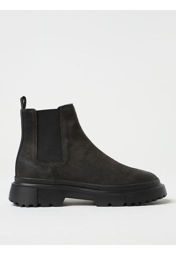 Hogan H629 ankle boots in split leather