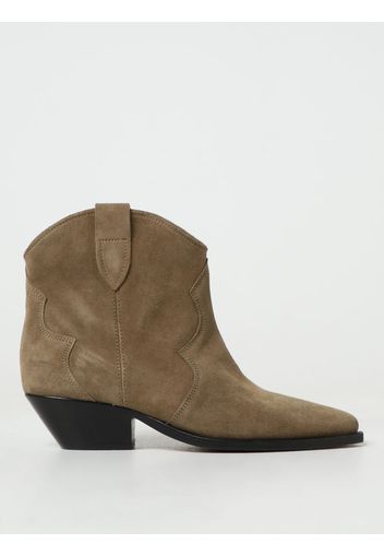 Flat Ankle Boots ISABEL MARANT Woman color Beige