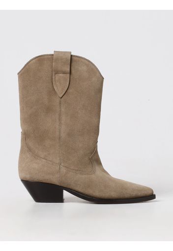 Flat Ankle Boots ISABEL MARANT Woman color Beige