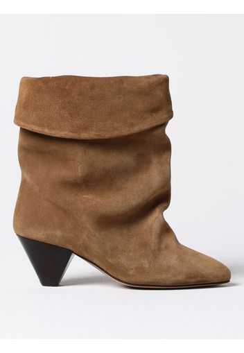 Flat Ankle Boots ISABEL MARANT Woman color Brown