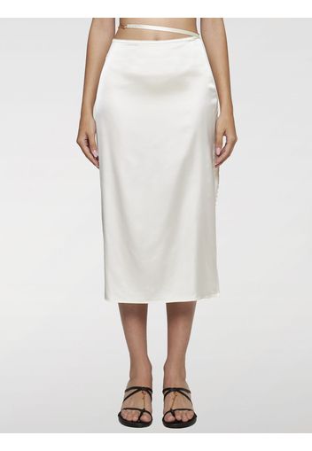 Skirt JACQUEMUS Woman color White