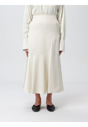 Skirt JIL SANDER Woman color White