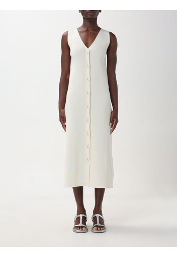 Dress JIL SANDER Woman color White