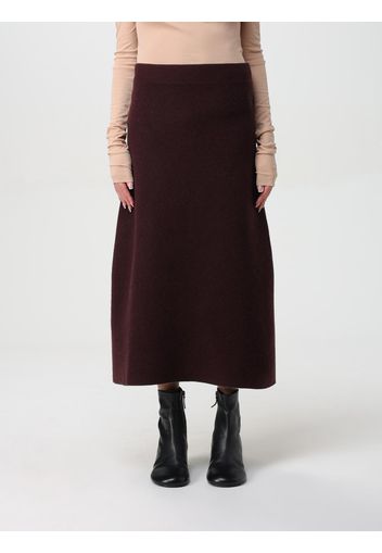 Skirt JIL SANDER Woman color Brown