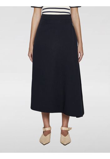 Skirt JIL SANDER Woman color Blue