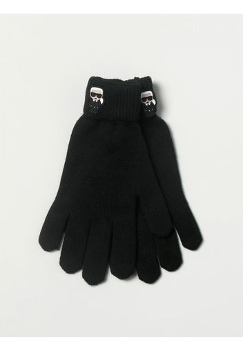 Gloves KARL LAGERFELD Woman color Black