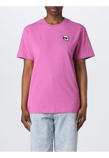 T-Shirt KARL LAGERFELD Woman color Pink