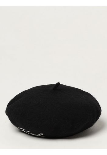 Hat KARL LAGERFELD Woman color Black