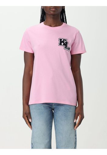 T-Shirt KARL LAGERFELD Woman color Pink