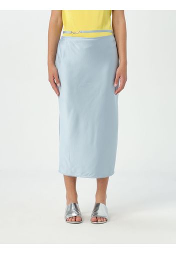 Skirt KARL LAGERFELD Woman color Gnawed Blue